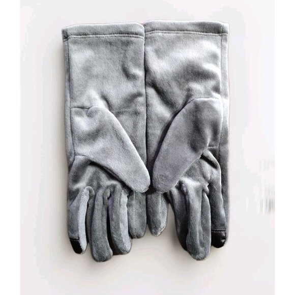 Sprigs Gloves Womens Velvet Perfect Fit Texting Chocolate Brown - Picture 3 of 7